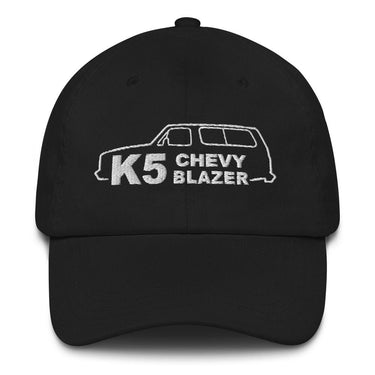K5 Blazer hat from aggressive thread in black